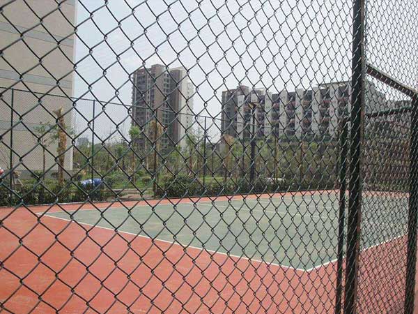 排球場圍網施工案例
